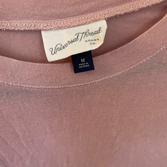 Universal Thread | Sheer Pink Long Sleeve | Size Medium - Picture 2 of 5